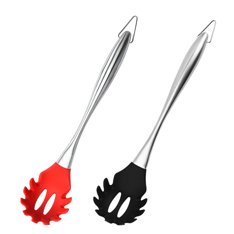High Quality Silicone Pasta Spaghetti Spoon Server Strainer